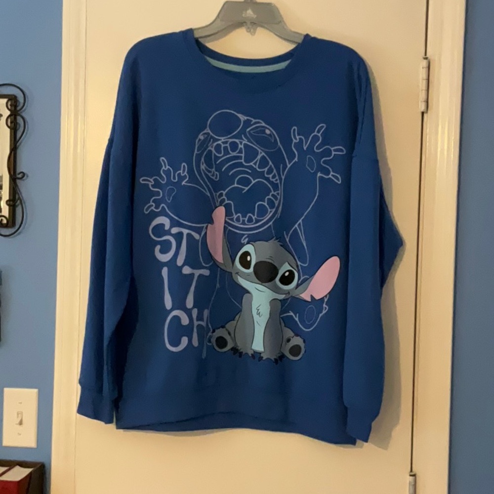 Disney Stitch Cozy Graphic Sweatshirt